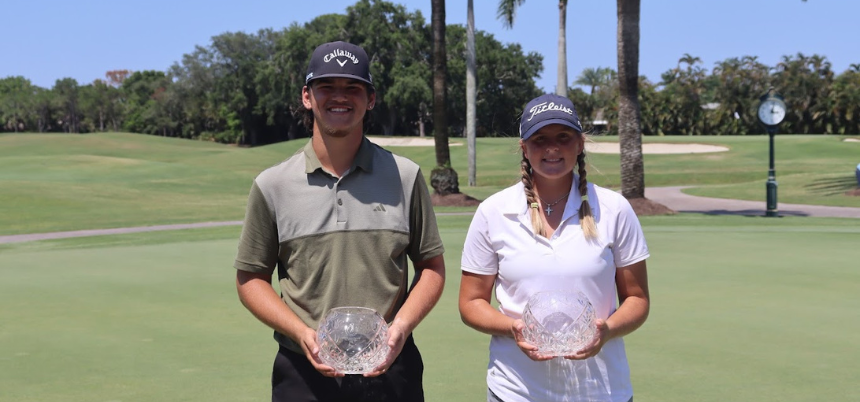 Salmon & Kovelesky Go Wire-to-Wire at the 2nd Golf Road Junior